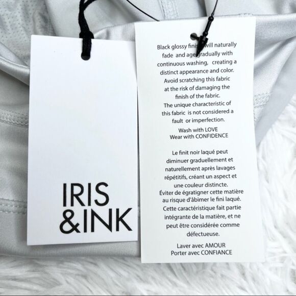 IRIS & INK-REVOLVE High Rise Leggings sz Small Lunar Rock Gray Athletic pants - Picture 8 of 9